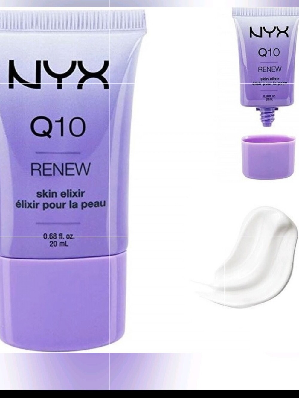 🧚‍♀️NYX Cosmetics DISCONTINUED Q10 Renew Skin Serum & Primer NWT